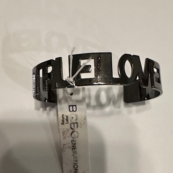BCBGeneration Gun Metal Cuff Bracelet - Picture 4 of 4